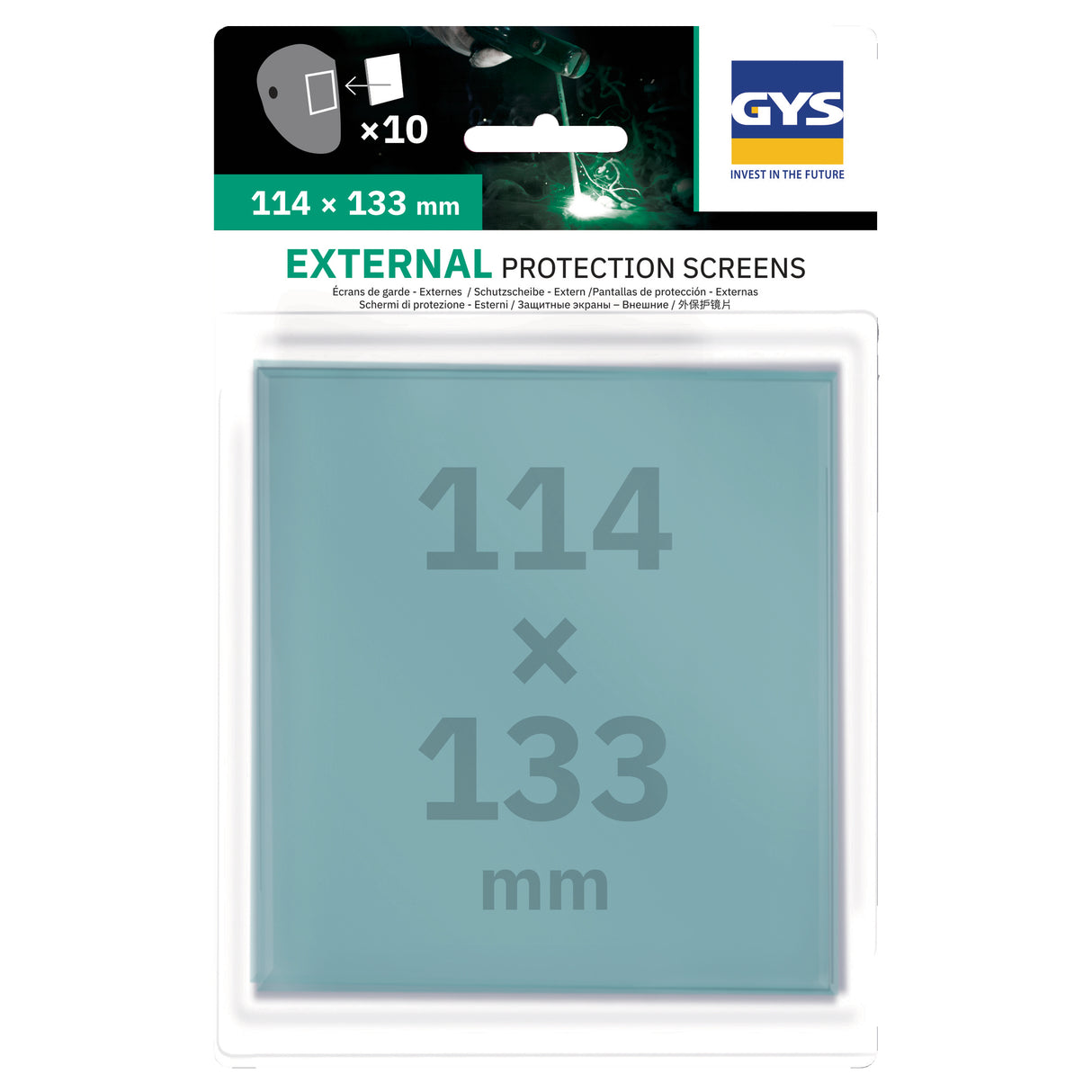 OUTER LENS FOR WELDING HELMET
