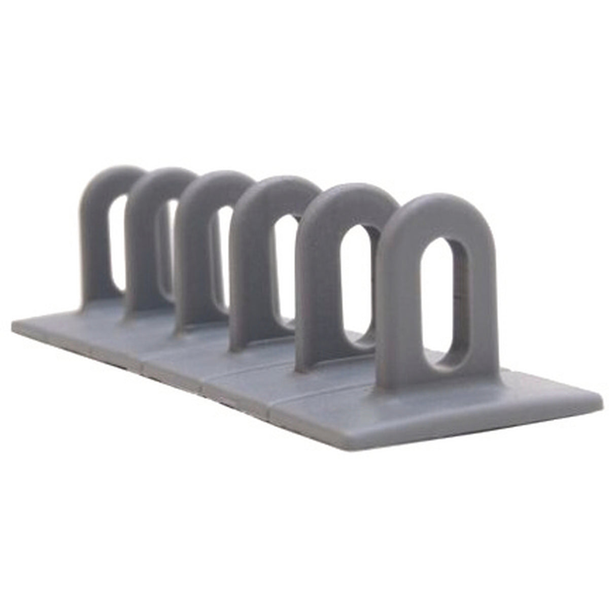 3 GREY FLAT PLASTIC MULTIPADS SIZE 6x50x156mm