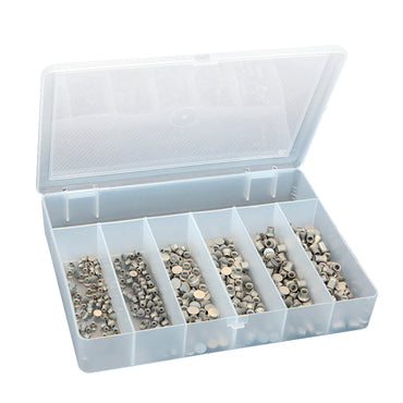 BOX OF 6 x 50 SELF-PIERCING RIVETS (Ø 3.3 & 5.3mm)