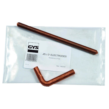 SET OF UNDER-FLANGE / -ARM ELECTRODES (050549)