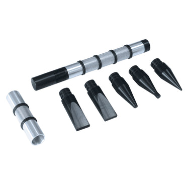 SET OF 6 PENCIL PUNCHES WITH TEFLON TIPS