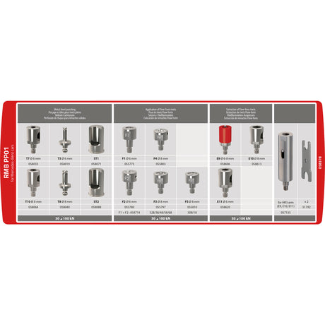 RMB PP 01 DIE KIT 8T.PP/10T.PP RIVETERS (Mercedes)