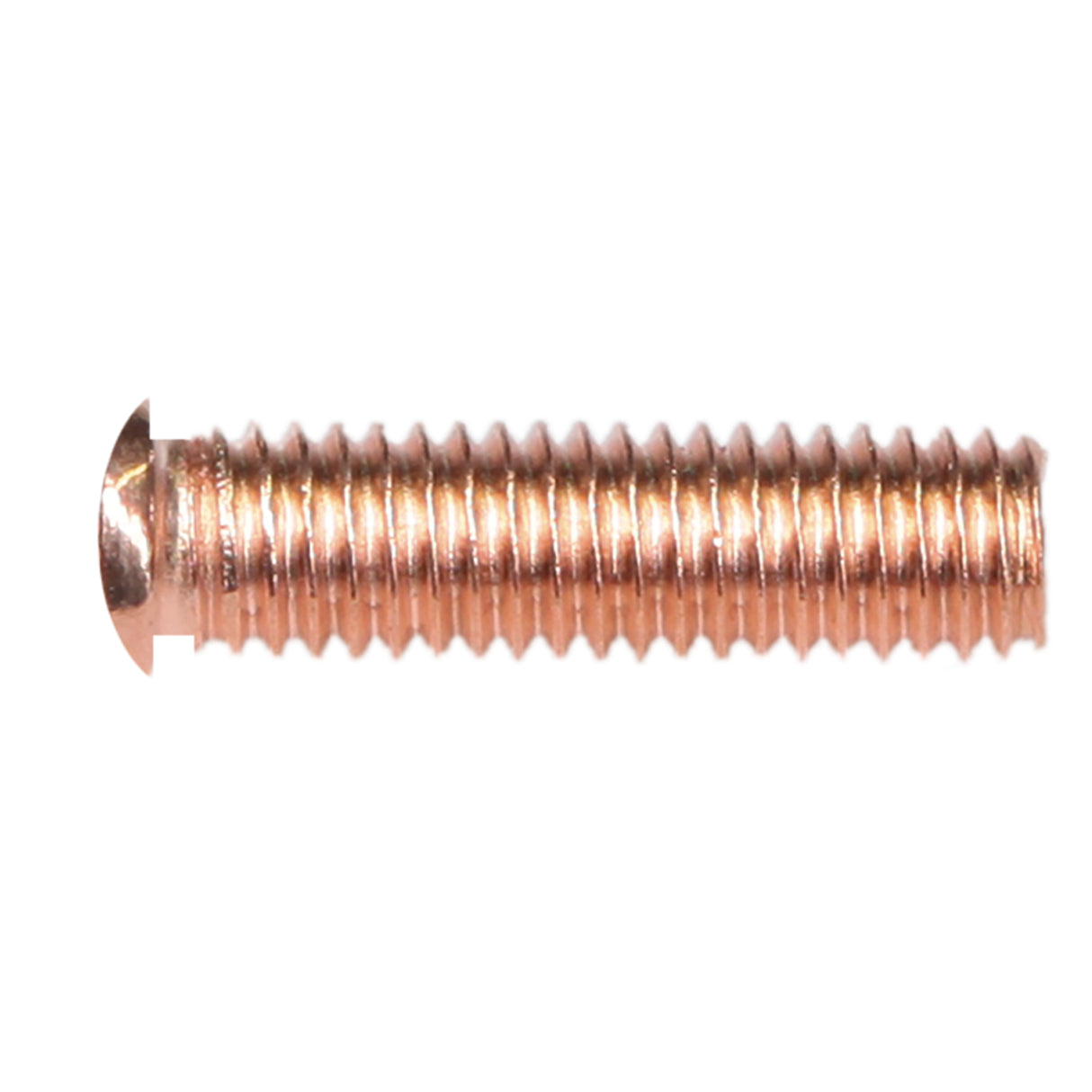 100 THREADED STUDS STEEL M6x20