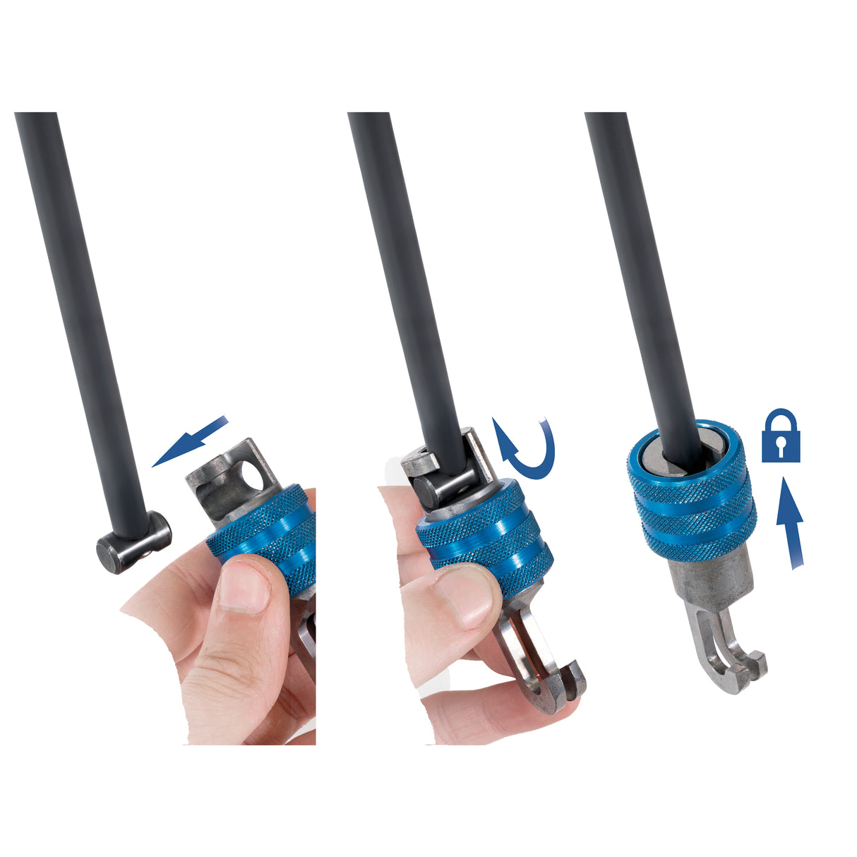 3 TEETH HOOK FOR LEVELING BAR PREMIUM PRO