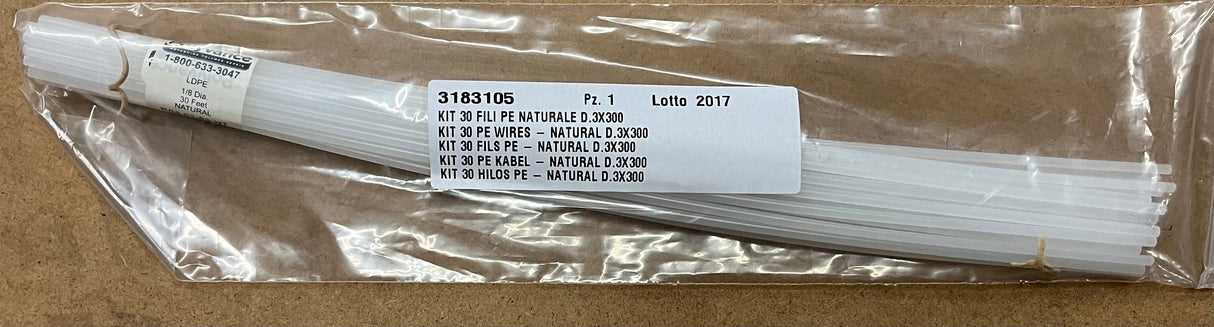 Kit 30 Fili Pe Natural D.3x300