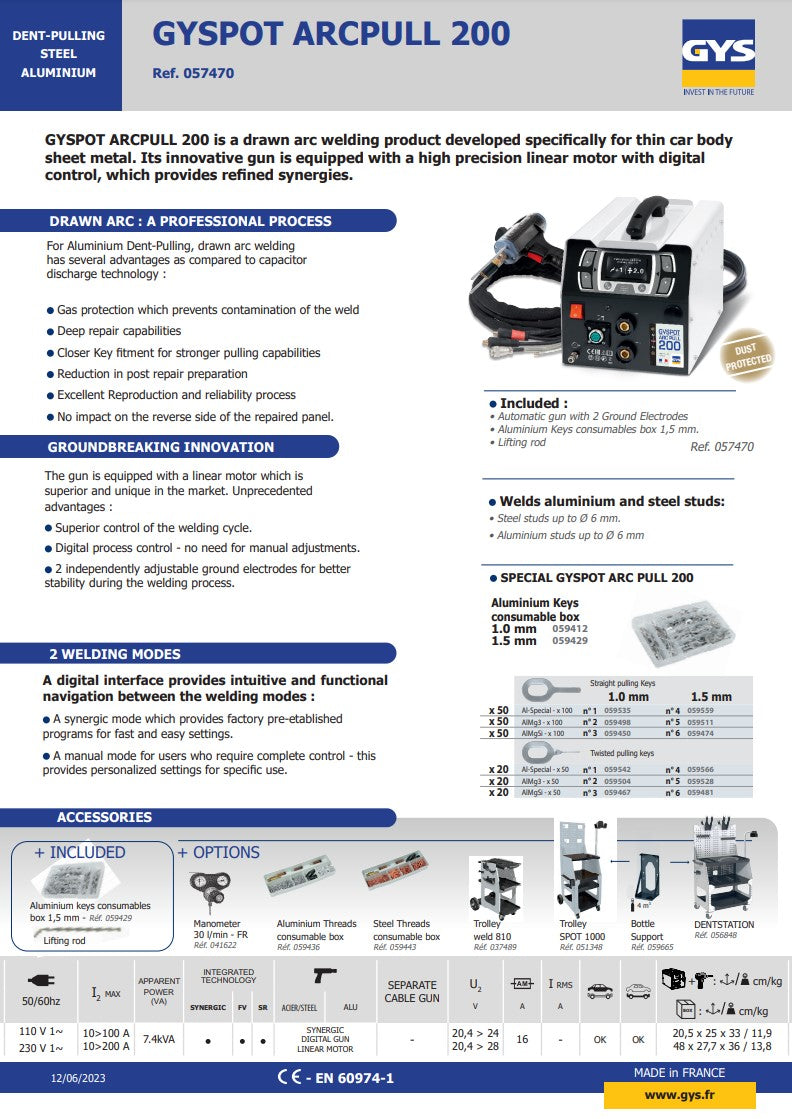 GYSPOT ARCPULL 200