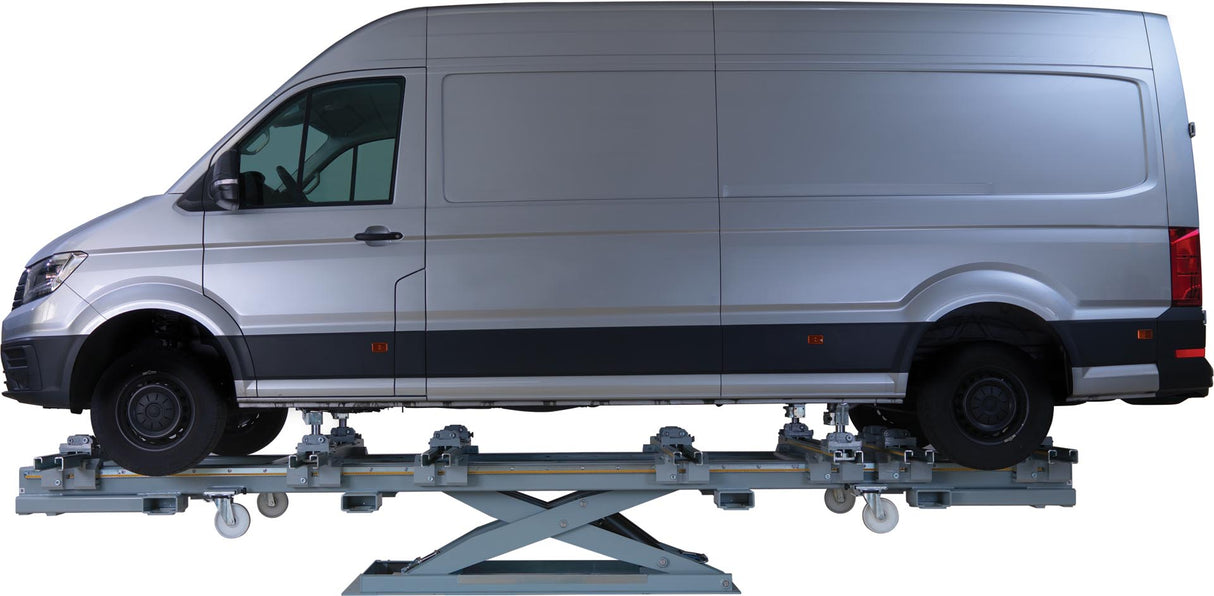 Experience excellence in auto repair with Spanesi frame benches, now available on ADVCRS. The image showcases the robust construction and advanced features of Spanesi's frame benches, ensuring precision in vehicle alignment. Elevate your collision repair capabilities with these state-of-the-art benches, designed for efficiency and accuracy. Trust ADVCRS for access to top-tier Spanesi solutions that redefine automotive frame straightening