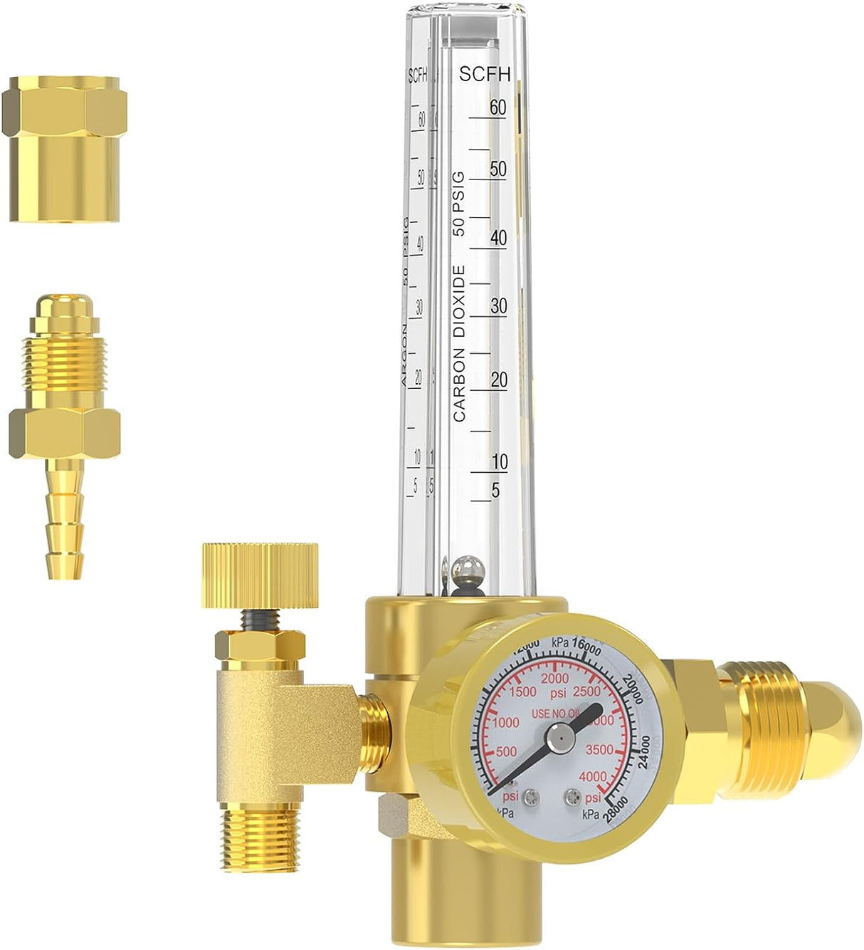 Flow 1440 : Gas Regulator Argon/CO2 MiG Flow Meter