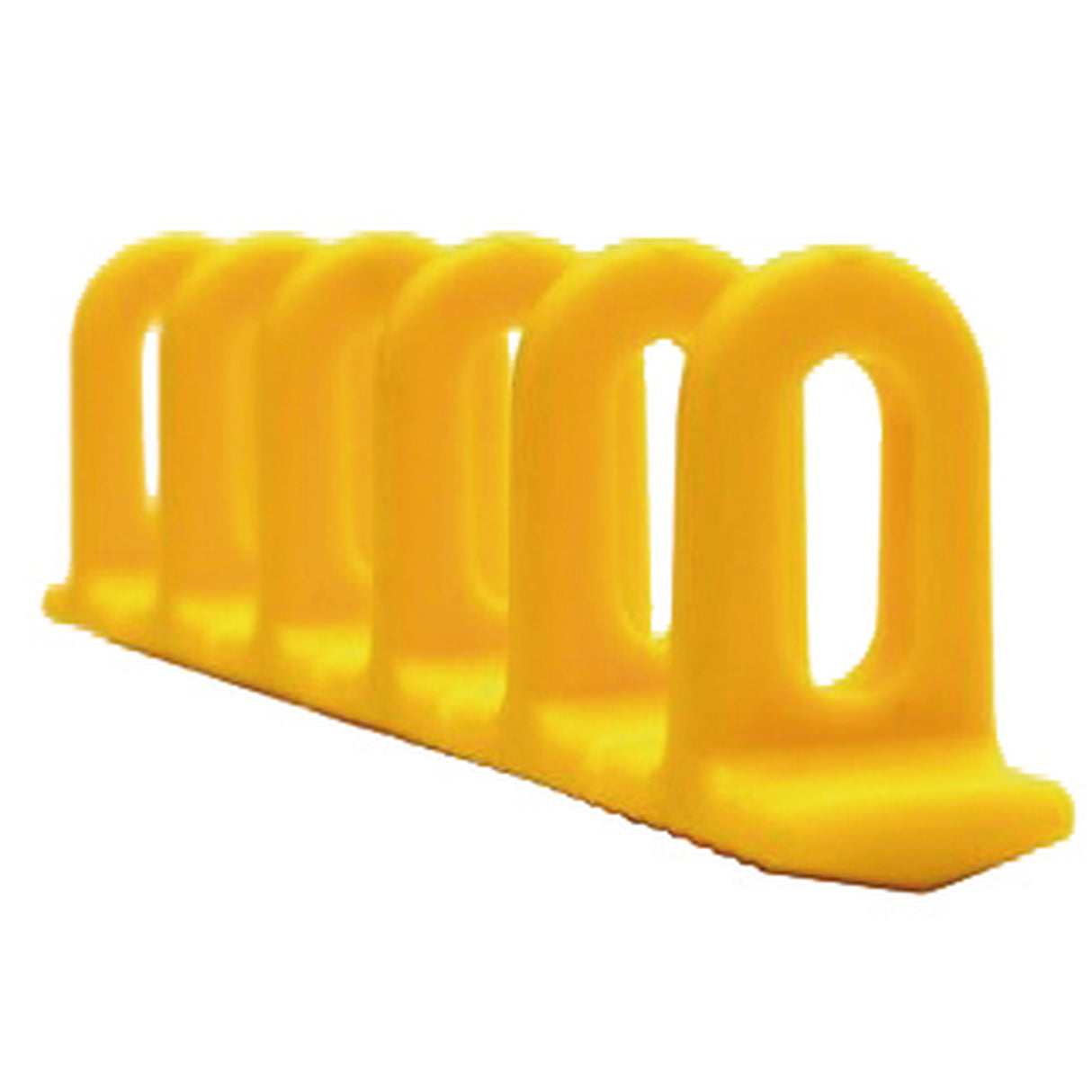 3 YELLOW CONICAL PLASTIC MULTIPADS SIZE 6x22x156mm