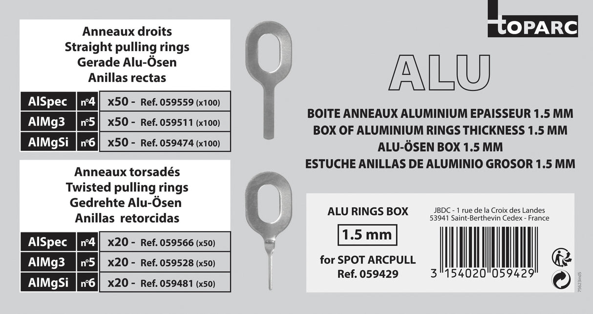 ALU RING BOX 1.5mm