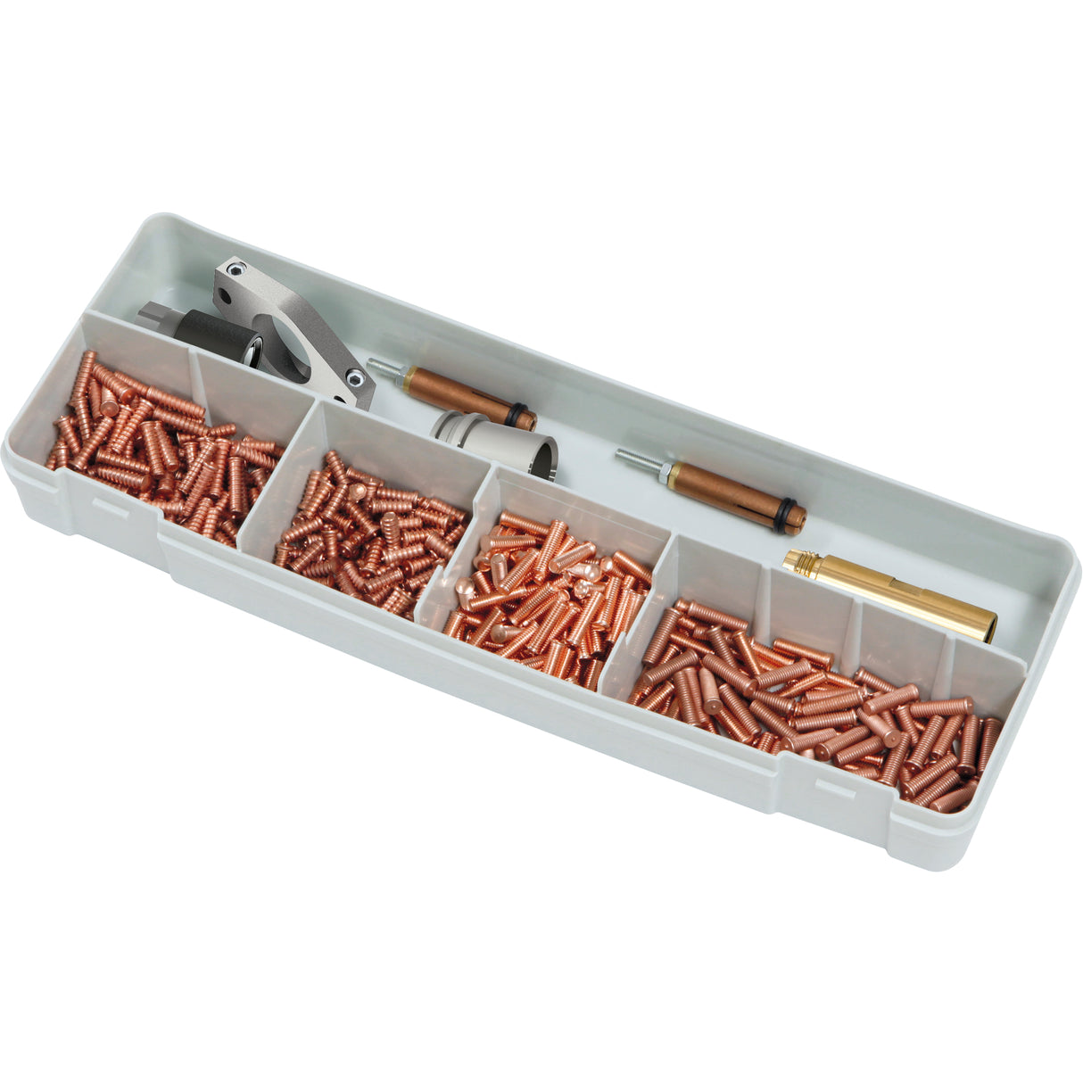 BOX OF STEEL THREADED STUDS for ARCPULL