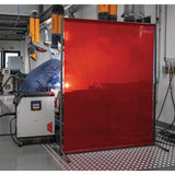 WELDING CURTAIN AND FRAME