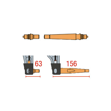 SET OF 2 G4-SA EXTENSIONS