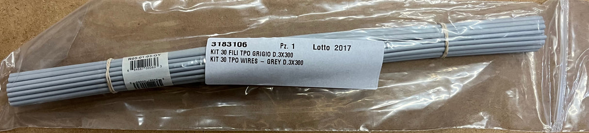 Kit 30 TPO Wires : Gray D.3x300
