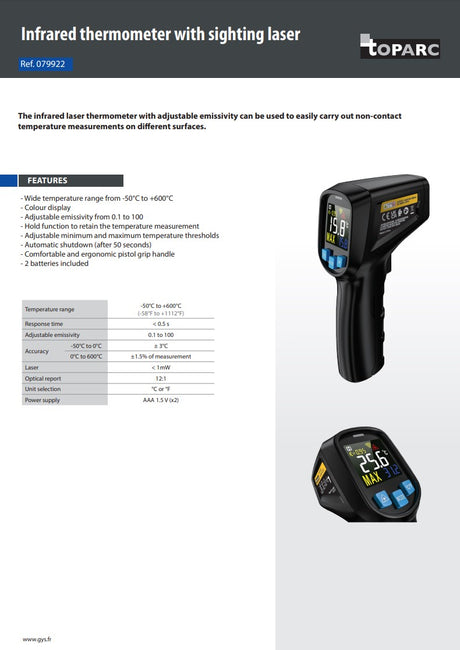 INFRARED THERMOMETER